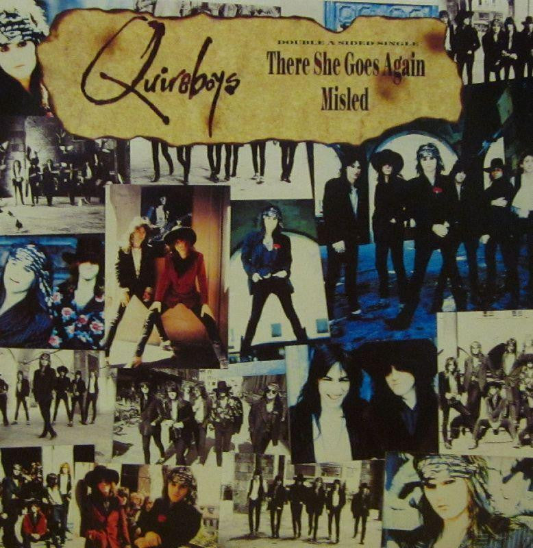 The Quireboys-There She Goes Agian-Parlophone-7" Vinyl P/S
