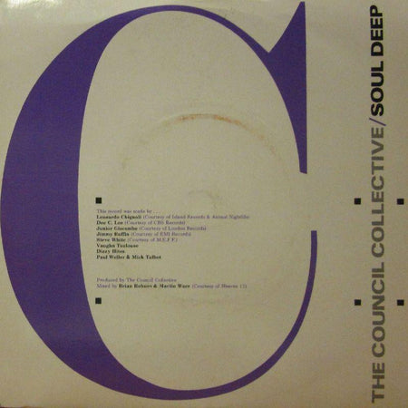 The Council Collective-Soul Deep-7" Vinyl P/S