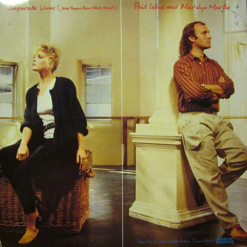 Phil Collins & Marilyn Martin-Separate Lives-7" Vinyl P/S