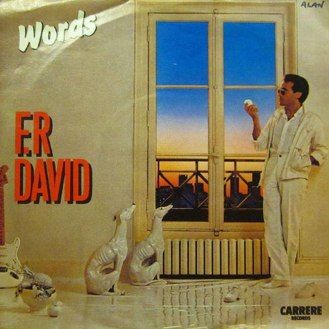 F.R David-Words-7" Vinyl P/S