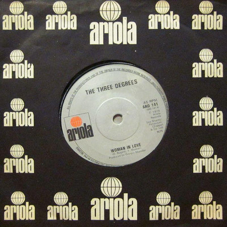 The Three Degrees-Woman In Love-7" Vinyl