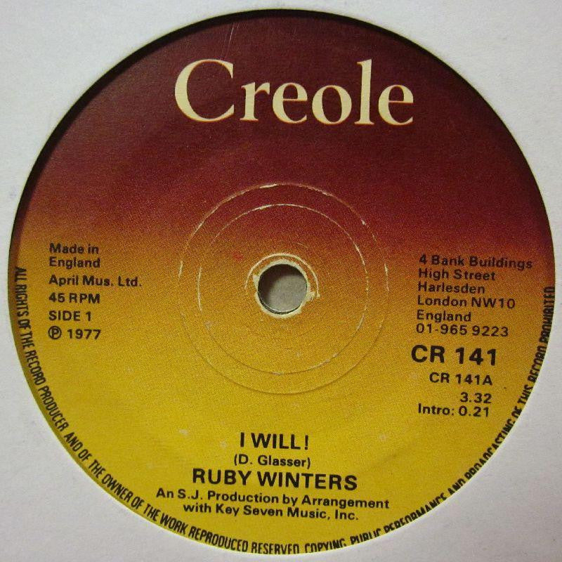 Ruby Winters-I Will-7" Vinyl