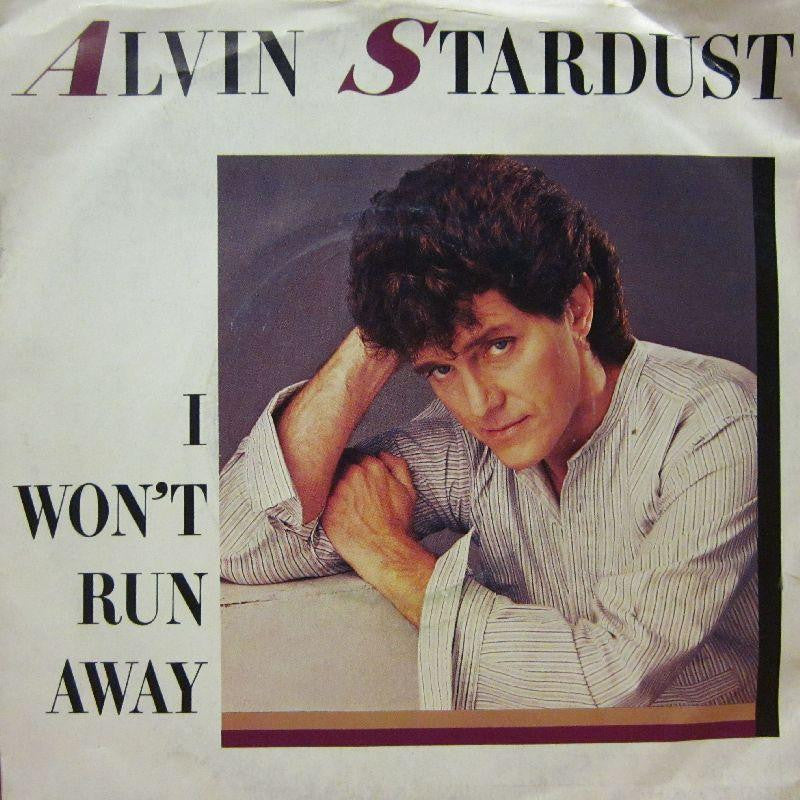 Alvin Stardust-I Won't Run Away-7" Vinyl P/S