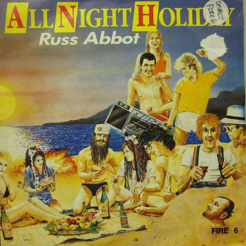 Russ Abbot-All Night Long-7" Vinyl P/S