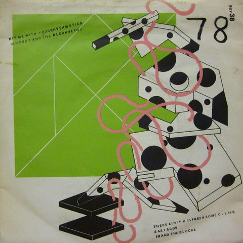 Ian Dury & The Blockheads-Hit Me Your Rhythm Stick-7" Vinyl P/S