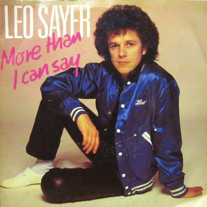 Leo Sayer-More Than I Can Say-7" Vinyl P/S