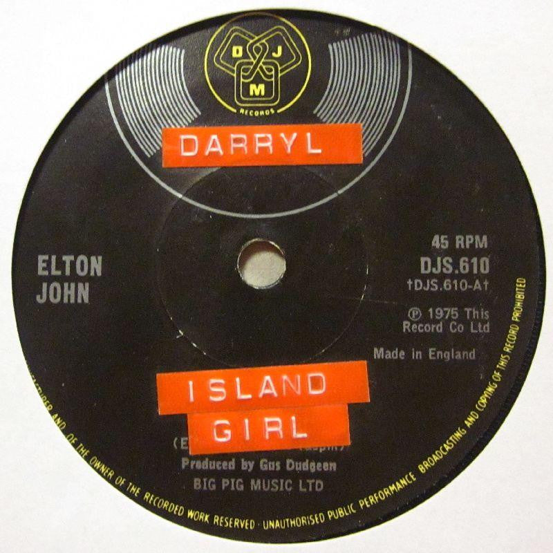 Elton John-Island Girl-7" Vinyl