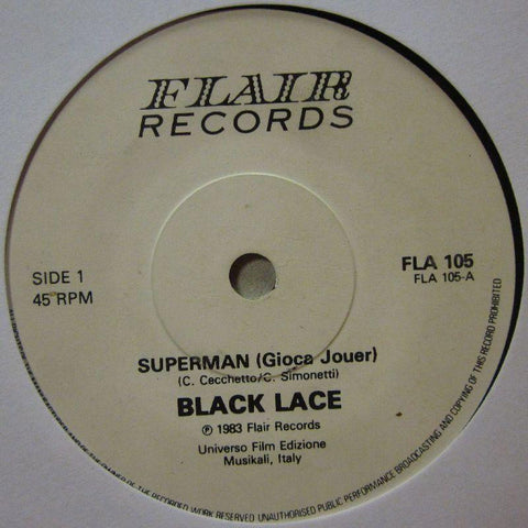 Black Lace-Superman-7" Vinyl