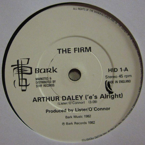 The Firm-Arthur Daley-7" Vinyl