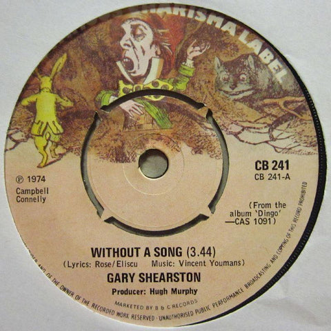 Gary Shearston-Without A Song-7" Vinyl