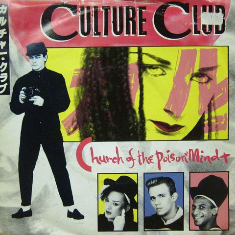 Culture Club-Church Of The Poison Mind-7" Vinyl P/S