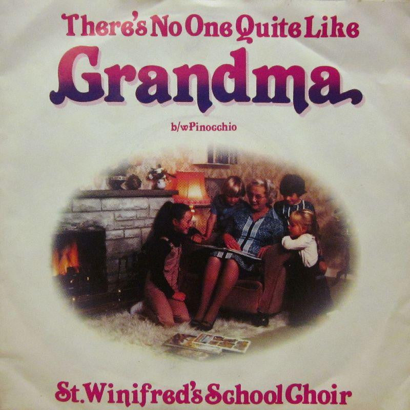 St Winifreds School Choir-There's No Quite Like Grandma-7" Vinyl P/S