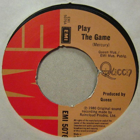 Queen-Play The Game-7" Vinyl