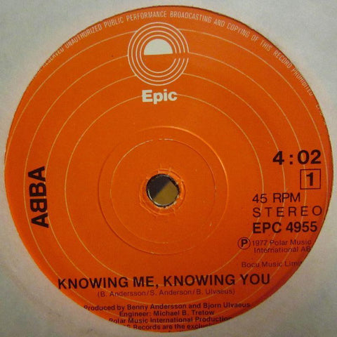 Abba-Knowing Me Knowing You-7" Vinyl