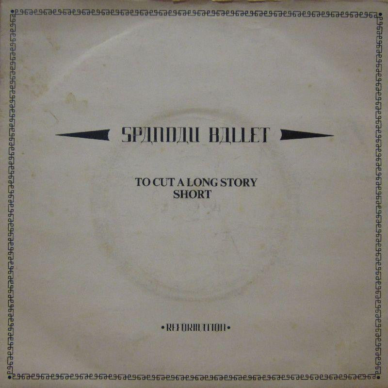 Spandau Ballet-To Cut A Long Story Short-7" Vinyl P/S