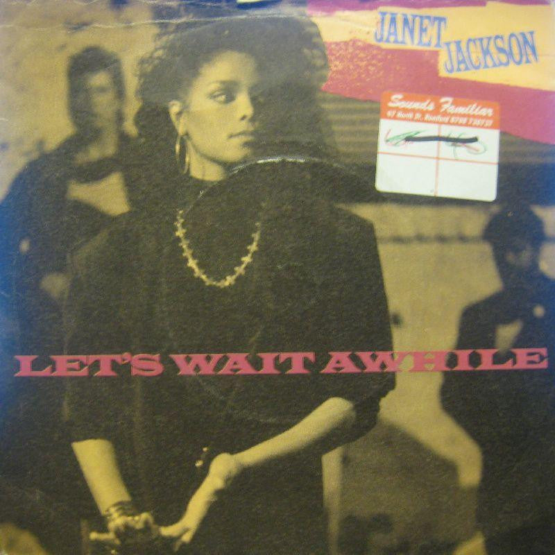 Janet Jackson-Let's Wait A While-7" Vinyl P/S