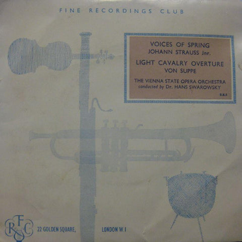Strauss-Voices Of Spring/Light Cavalry Overture-7" Vinyl P/S