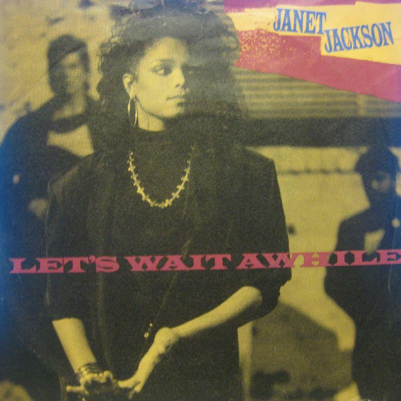 Janet Jackson-Let's Wait A While-7" Vinyl P/S
