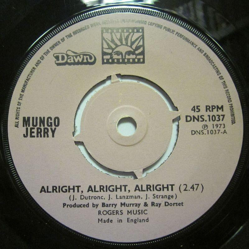 Mungo Jerry-Alright Alright-7" Vinyl