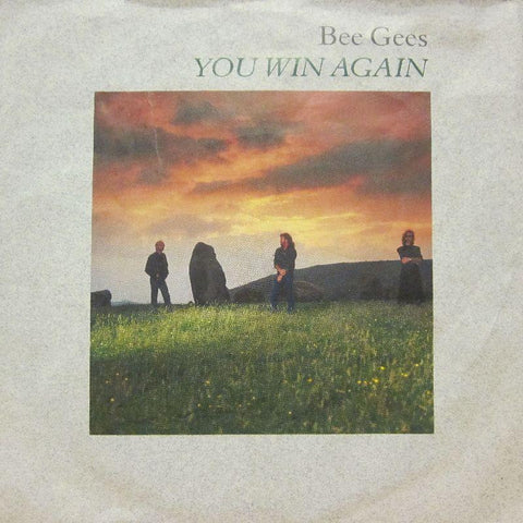 Bee Gees-You Win Again-7" Vinyl P/S