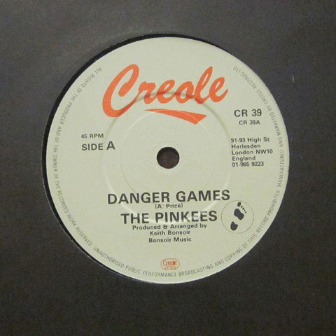 The Pinkees-Danger Games-7" Vinyl