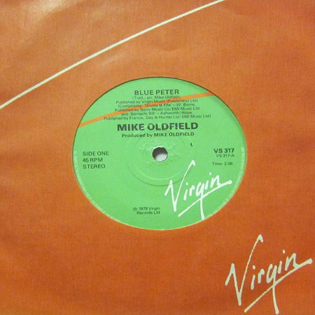 Mike Oldfield-Blue Peter-7" Vinyl P/S