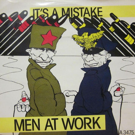 Men At Work-It's A Mistake-7" Vinyl P/S