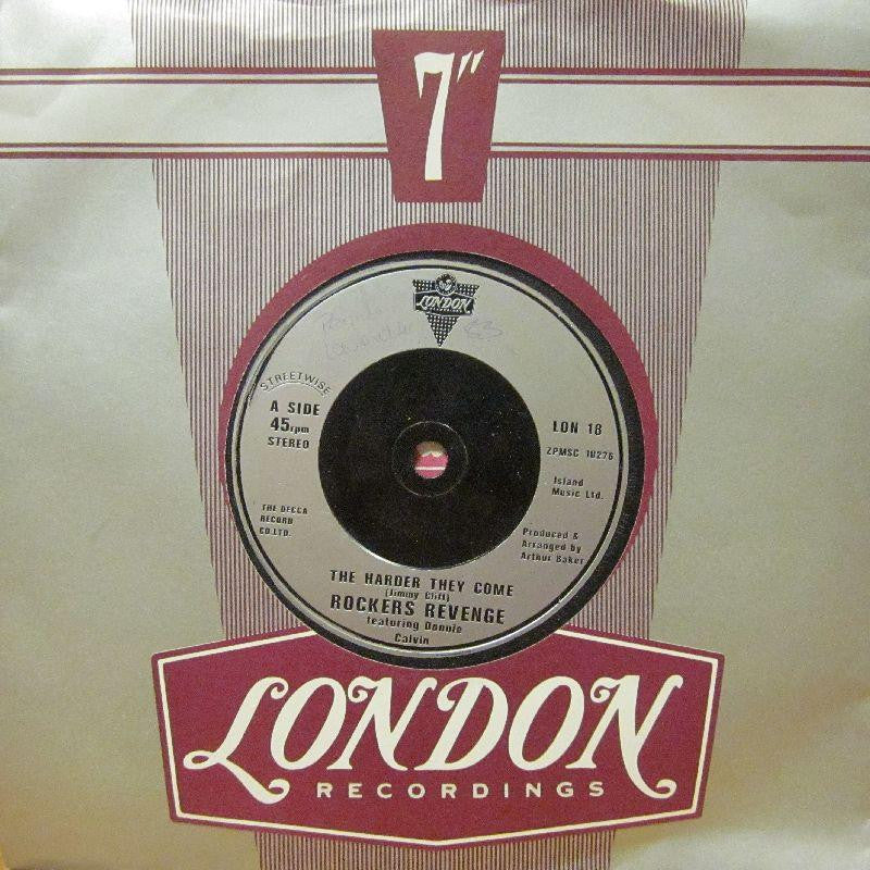 Rockers Revenge-The HarderThey Come-7" Vinyl