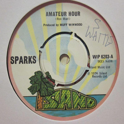 Sparks-Amateur Hour-7" Vinyl