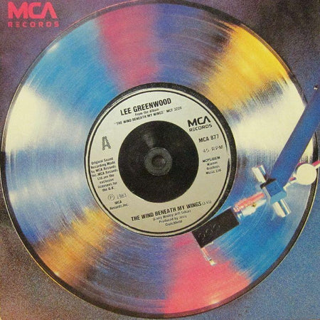 Lee Greenwood-The Wind Beneath My Wings-7" Vinyl