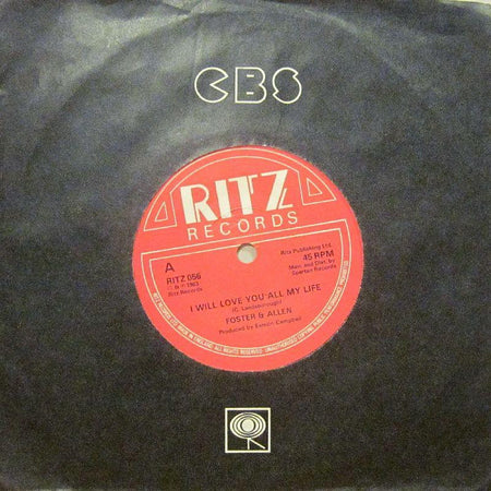 Foster And Allen-I Will Love You All My Life-7" Vinyl