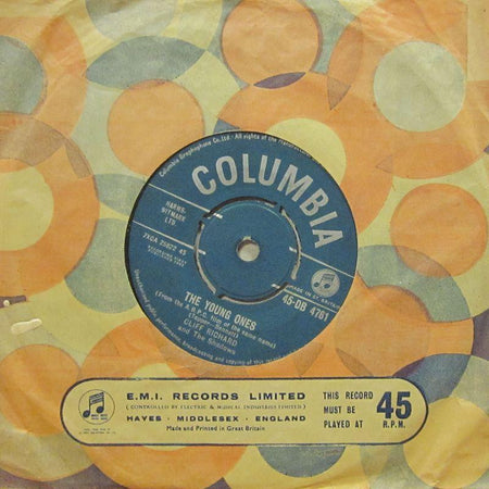 Cliff Richard-The Young Ones-7" Vinyl
