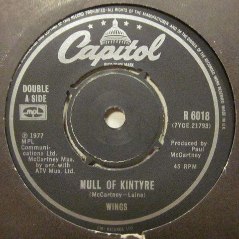 Wings-Mull Of Kintyre-7" Vinyl