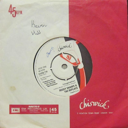 Rocky Sharpe & The Replays-Imagination-7" Vinyl P/S