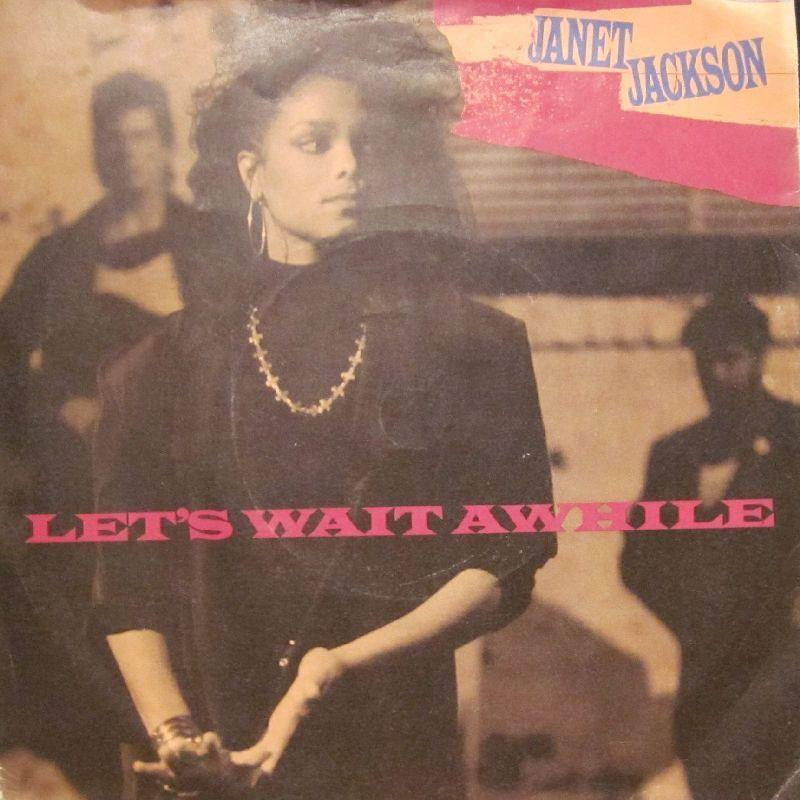 Janet Jackson-Let's Wait A While-7" Vinyl P/S
