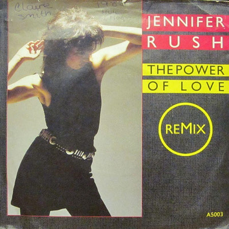Jennifer Rush-The Power Of Love-7" Vinyl P/S