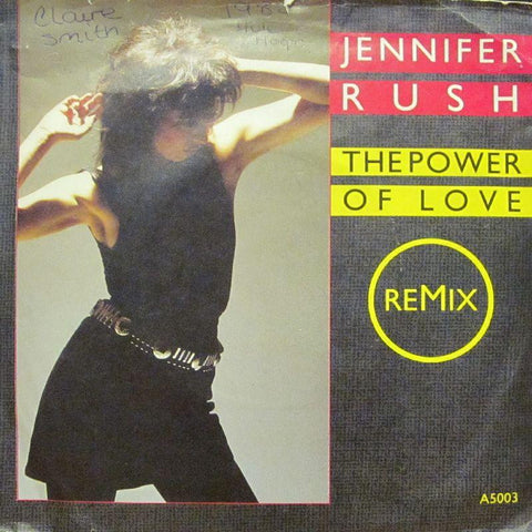 Jennifer Rush-The Power Of Love-7" Vinyl P/S