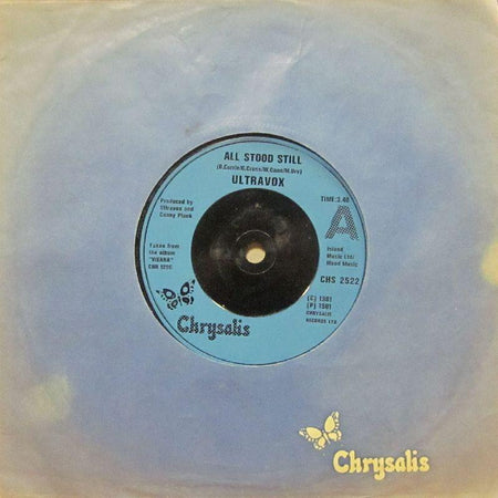 Ultravox-All Stood Stll-7" Vinyl