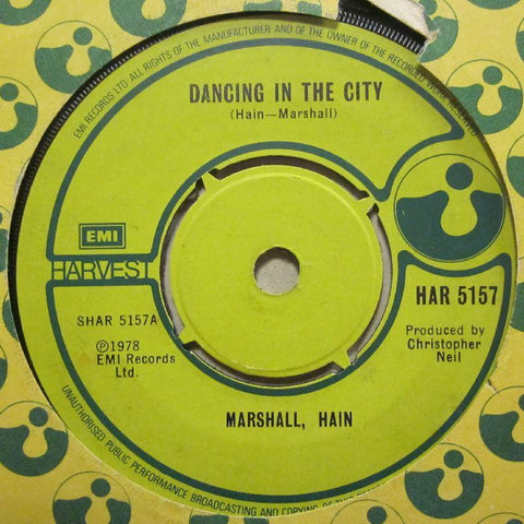Hain Marshall-Dancing In The City-7" Vinyl