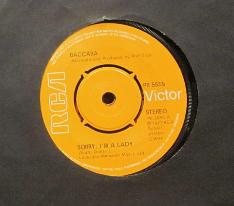 Baccara-Sorry, I'm A Lady-RCA Victor-7" Vinyl