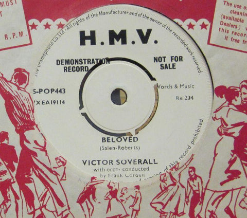 Victor Soverall-Beloved-HMV-7" Vinyl
