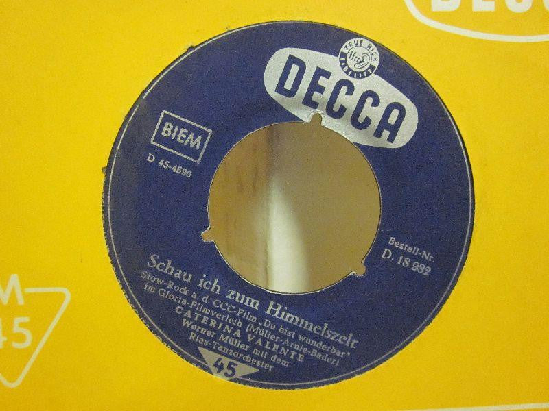 Caterina Valente-Schau Ich Zum Himmelszelt-Decca-7" Vinyl