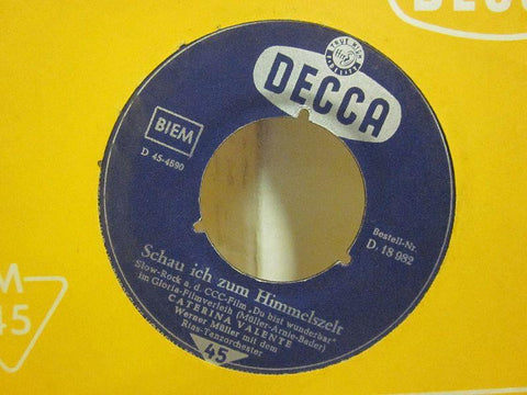 Caterina Valente-Schau Ich Zum Himmelszelt-Decca-7" Vinyl