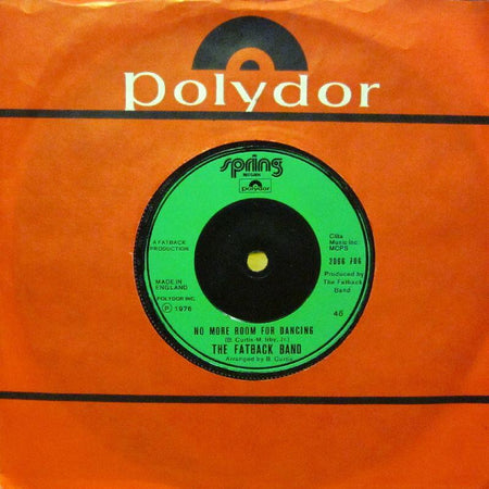 The Fatback Band-Night Fever-Spring Records-7" Vinyl
