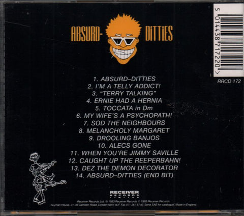Absurd-Ditties-Receiver-CD Album-New