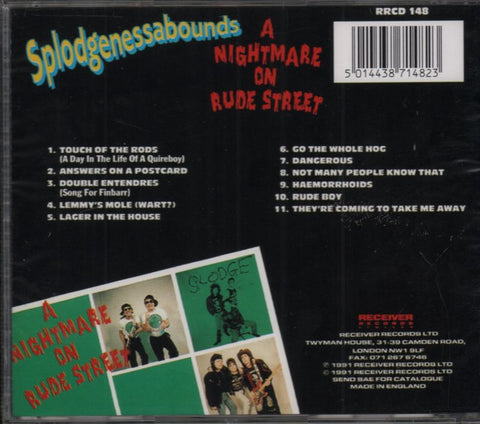 A Nightmare On Rude Street-Receiver-CD Album-New & Sealed
