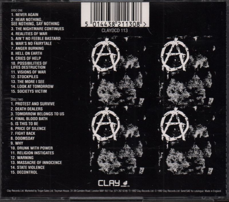 Protest And Survive 1980-1984-Clay-2CD Album-New