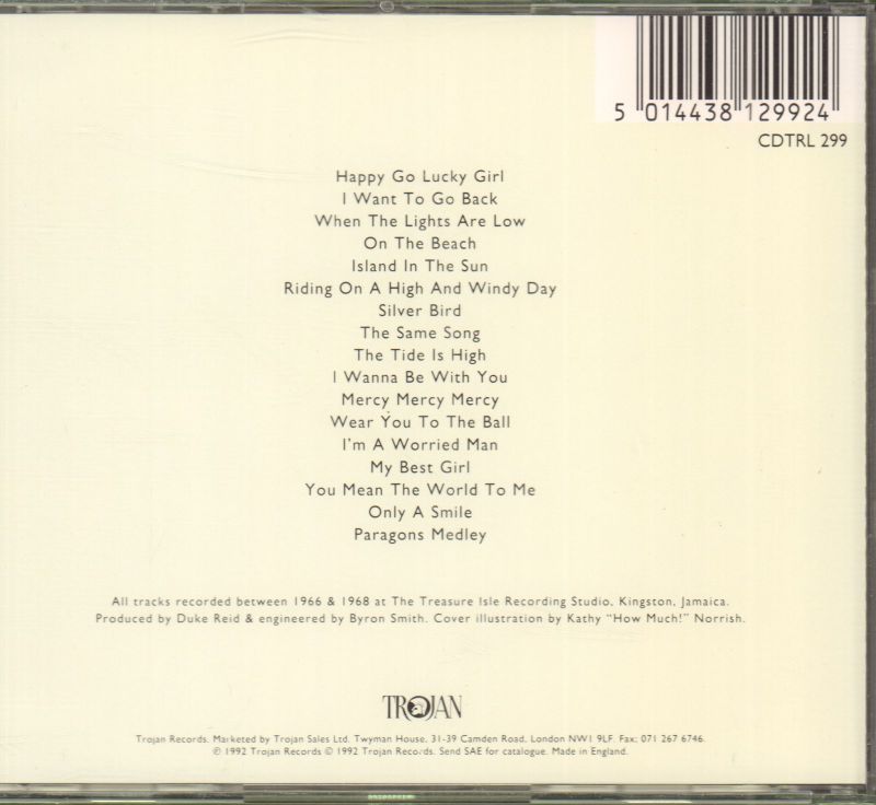 My Best Girl Wears My Crown-Trojan-CD Album-New