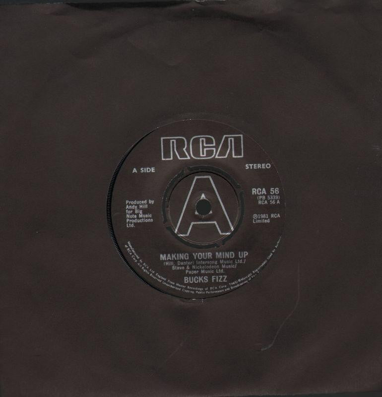 Bucks Fizz-Making Your Mind Up-7" Vinyl