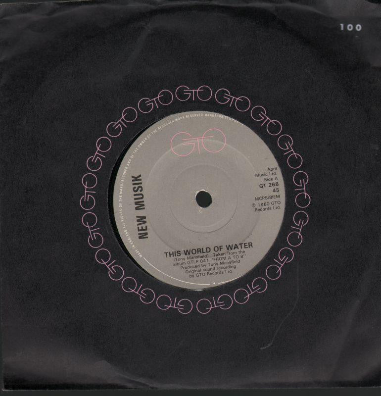 New Musik-This Worlds Of Water-7" Vinyl